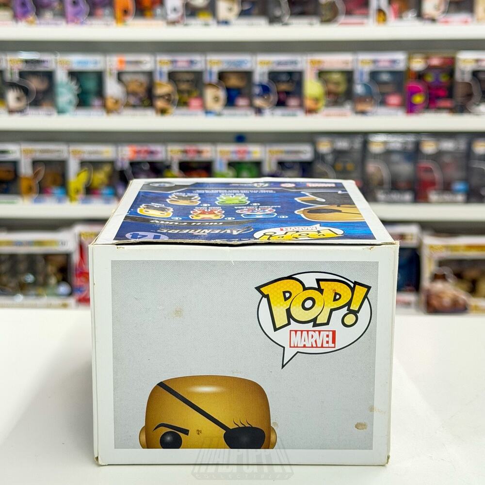 Funko Pop Marvel Avengers Nick Fury 2012 Vaulted 14 SHIELD Agent Vinyl Figure - Picture 7 of 15